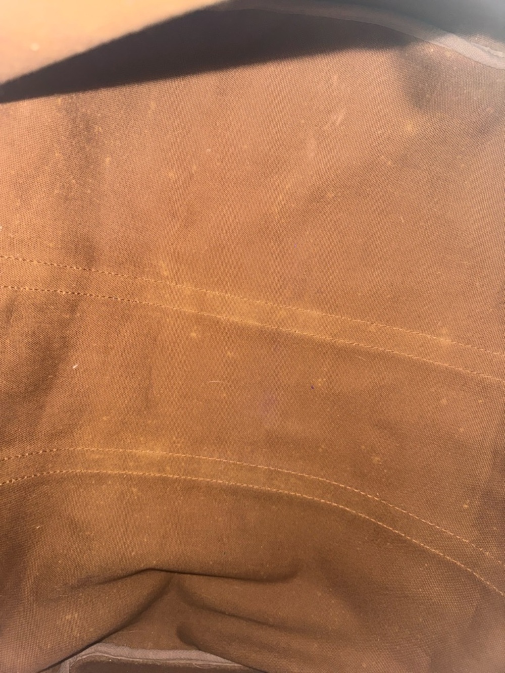Louis Vuitton Brown Monogram Keepall 55 - Picture 9 of 13
